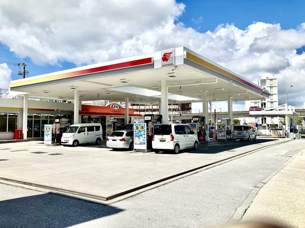 apollostation セルフ那覇新都心SSの様子