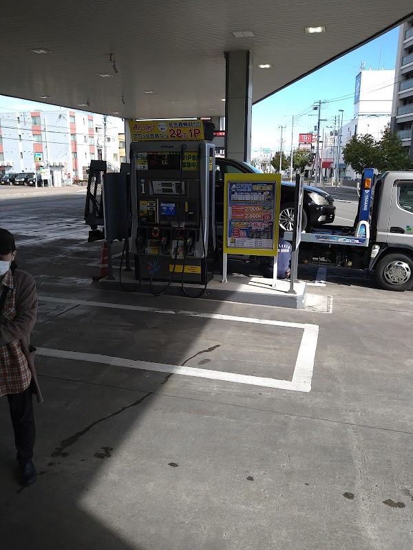 ホクレン 手稲セルフSSの様子